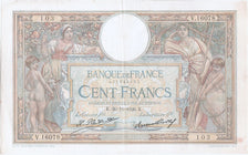 Banknot, Francja, 100 Francs, Luc Olivier Merson, 1926, 1926-11-20, VF(30-35)