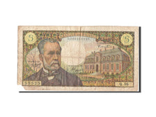 France, 5 Francs, 5 F 1966-1970 ''Pasteur'', 1966, KM #146a, 1966-09-01,...