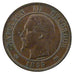 Coin, France, Napoleon III, Napoléon III, 10 Centimes, 1855, Rouen, AU(50-53)
