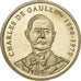 France, Medal, Charles De Gaulle, History, MS(60-62), Copper Plated Silver