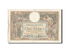 Billete, Francia, 100 Francs, 100 F 1908-1939 ''Luc Olivier Merson'', 1924