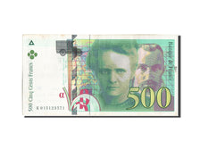 Banknote, France, 500 Francs, 500 F 1994-2000 ''Pierre et Marie Curie'', 1994