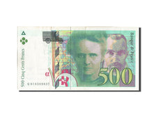 Francia, 500 Francs, 500 F 1994-2000 ''Pierre et Marie Curie'', 1994, KM:160a...