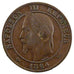 Moneda, Francia, Napoleon III, Napoléon III, 10 Centimes, 1864, Bordeaux, MBC+