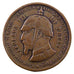 FRANCE, 10 Centimes, 1870, VF(30-35), Bronze, 9.00