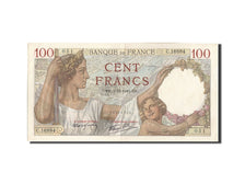 Francia, 100 Francs, 100 F 1908-1939 ''Luc Olivier Merson'', 1940, KM:94, 194...