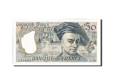 France, 50 Francs, 50 F 1976-1992 ''Quentin de La Tour'', 1980, KM #152b,...