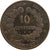 Coin, France, Cérès, 10 Centimes, 1874, Bordeaux, EF(40-45), Bronze