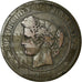 Monnaie, France, Cérès, 10 Centimes, 1875, Bordeaux, TB+, Bronze, Gadoury:265a