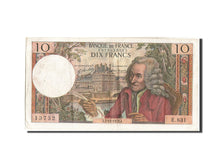 France, 10 Francs, 10 F 1963-1973 ''Voltaire'', 1972, KM #147d, 1972-12-07,...