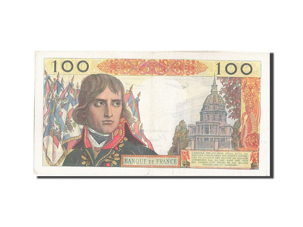 Francia, 100 Nouveaux Francs, 100 NF 1959-1964 ''Bonaparte'', 1959, KM:144a,...