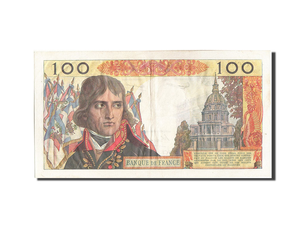 France, 100 Nouveaux Francs, 100 NF 1959-1964 ''Bonaparte'', 1960, KM #144a,...
