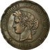 Münze, Frankreich, Cérès, 10 Centimes, 1876, Bordeaux, SS+, Bronze