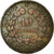 Moneta, Francja, Cérès, 10 Centimes, 1877, Paris, EF(40-45), Bronze