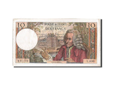Biljet, Frankrijk, 10 Francs, 10 F 1963-1973 ''Voltaire'', 1970, 1970-11-05