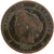 Munten, Frankrijk, Cérès, 10 Centimes, 1877, Paris, ZG+, Bronze, Gadoury:265a