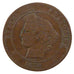 Moneta, Francja, Cérès, 10 Centimes, 1878, Paris, VF(20-25), Bronze