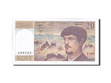 Geldschein, Frankreich, 20 Francs, 20 F 1980-1997 ''Debussy'', 1985, VZ+