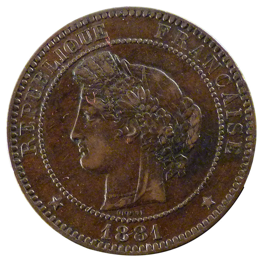 III ème République, 10 Centimes Cérès