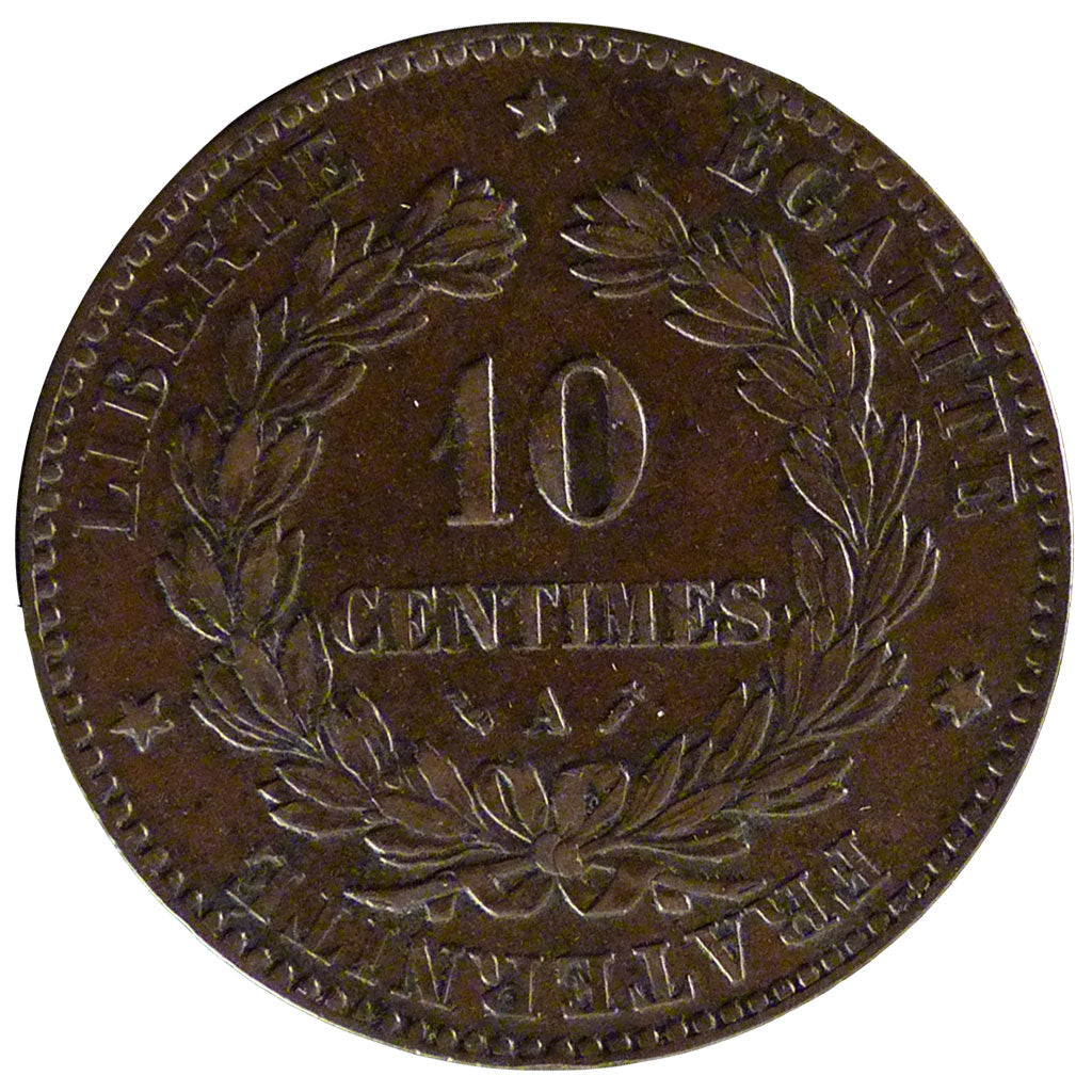 III ème République, 10 Centimes Cérès