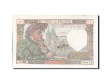 France, 50 Francs, 50 F 1940-1942 ''Jacques Coeur'', 1942, KM #93, 1942-05-15,..