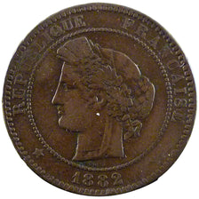 Francia, Cérès, 10 Centimes, 1882, Paris, MB, Bronzo, Gadoury:265a