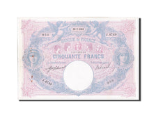 Banknote, France, 50 Francs, 50 F 1889-1927 ''Bleu et Rose'', 1913, 1913-07-29