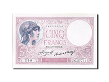 Banknot, Francja, 5 Francs, Violet, 1933, 1933-09-14, UNC(63), Fayette:3.17
