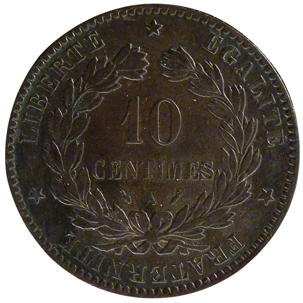 III ème République, 10 Centimes Cérès