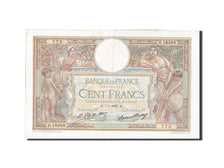 Banknote, France, 100 Francs, 100 F 1908-1939 ''Luc Olivier Merson'', 1927