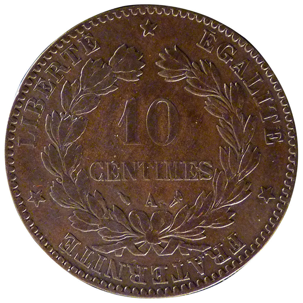 III ème République, 10 Centimes Cérès