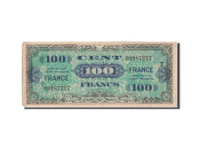 France, 100 Francs, 1945 Verso France, 1945, KM #123c, VF(20-25), 7 09987227,...