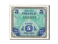France, 5 Francs, 1944 Flag/France, 1944, KM #115a, EF(40-45), 41641673,...