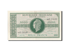 France, 1000 Francs, 1943-1945 Marianne, 1945, KM #107, UNC(63), 94D 236180,...