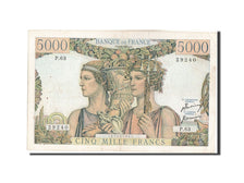 5000 Francs type Terre et Mer