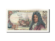 Geldschein, Frankreich, 50 Francs, 50 F 1962-1976 ''Racine'', 1962, 1962-06-07