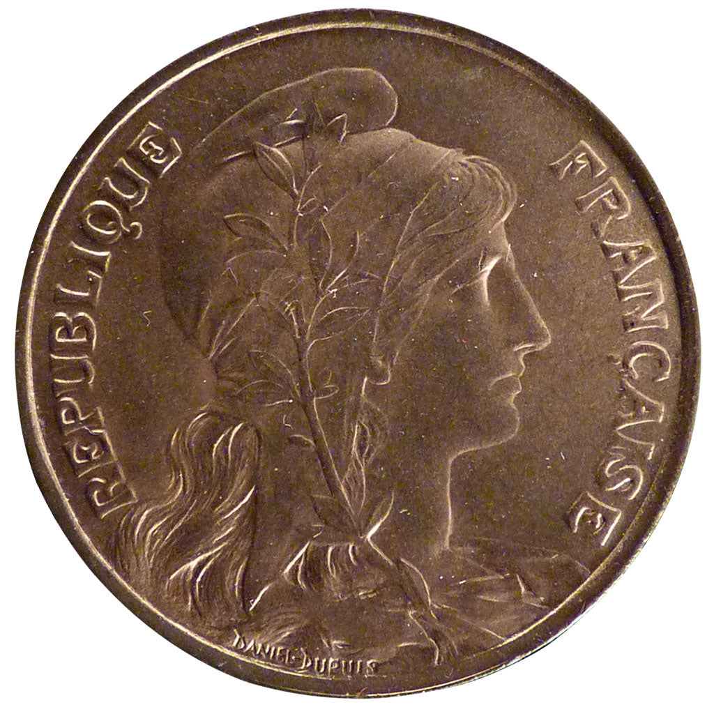 Francia, 10 Centimes, 1900, SPL, Bronzo, Gadoury:277