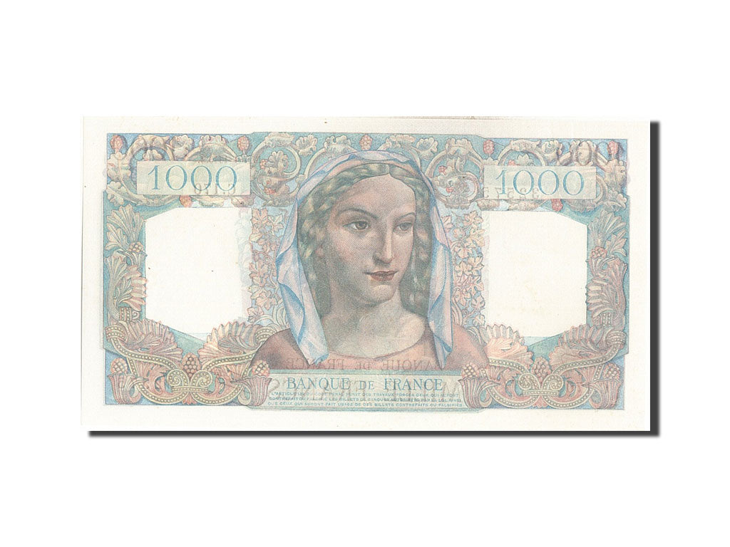 Biljet, Frankrijk, 1000 Francs, 1 000 F 1945-1950 ''Minerve et Hercule'', 1946