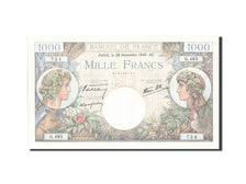 France, 1000 Francs, 1 000 F 1940-1944 ''Commerce et Industrie'', 1940, KM...