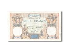 Billete, Francia, 1000 Francs, 1 000 F 1927-1940 ''Cérès et Mercure'', 1940