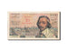 Banknote, France, 10 Nouveaux Francs on 1000 Francs, 1955-1959 Overprinted with
