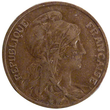 FRANCE, Dupuis, 10 Centimes, 1908, Paris, KM #843, AU(50-53), Bronze, 30,...