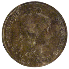 FRANCE, Dupuis, 10 Centimes, 1914, Paris, KM #843, AU(55-58), Bronze, 30,...