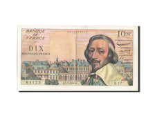 France, 10 Nouveaux Francs, 10 NF 1959-1963 ''Richelieu'', 1959, KM #142a,...