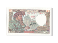 Banknot, Francja, 50 Francs, Jacques Coeur, 1942, 1942-01-08, UNC(65-70)