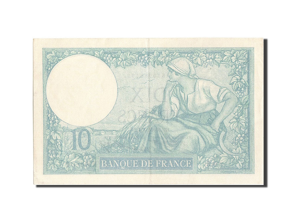 Billete, Francia, 10 Francs, 10 F 1916-1942 ''Minerve'', 1932, 1932-06-30, MBC+
