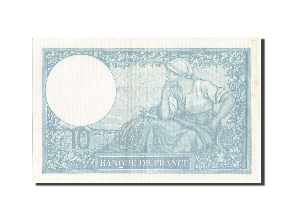 Banknot, Francja, 10 Francs, Minerve, 1939, 1939-09-21, UNC(63), Fayette:7.8