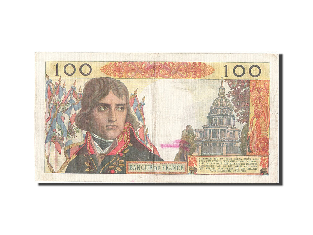Francia, 100 Nouveaux Francs, 100 NF 1959-1964 ''Bonaparte'', 1959, KM:144a,...