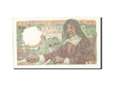 France, 100 Francs, 100 F 1942-1944 ''Descartes'', 1944, KM #101a, 1944-07-20,..