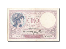 Billete, Francia, 5 Francs, 5 F 1917-1940 ''Violet'', 1939, 1939-10-26, MBC+